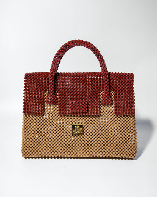 Kemi_ Bold Red With warm beige